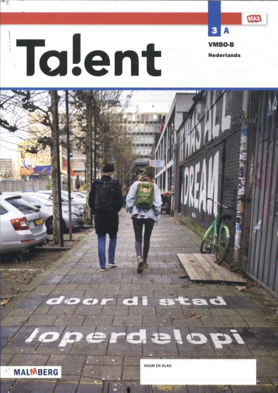 Talent leerjaar 3 vmbo-b nederlands Leerwerkboek A