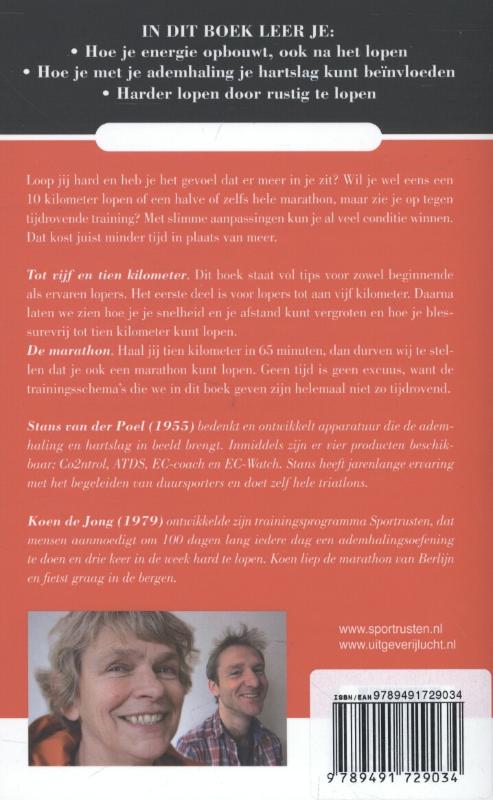 Ik, hardloper achterkant