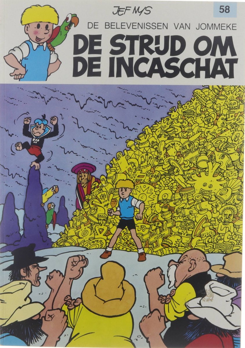 De strijd om de Inca-schat / De belevenissen van Jommeke / 58