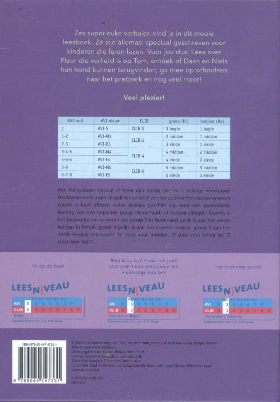 Lezen is leuk! AVI:1-2 AVI nieuw: start M3 - E3 achterkant