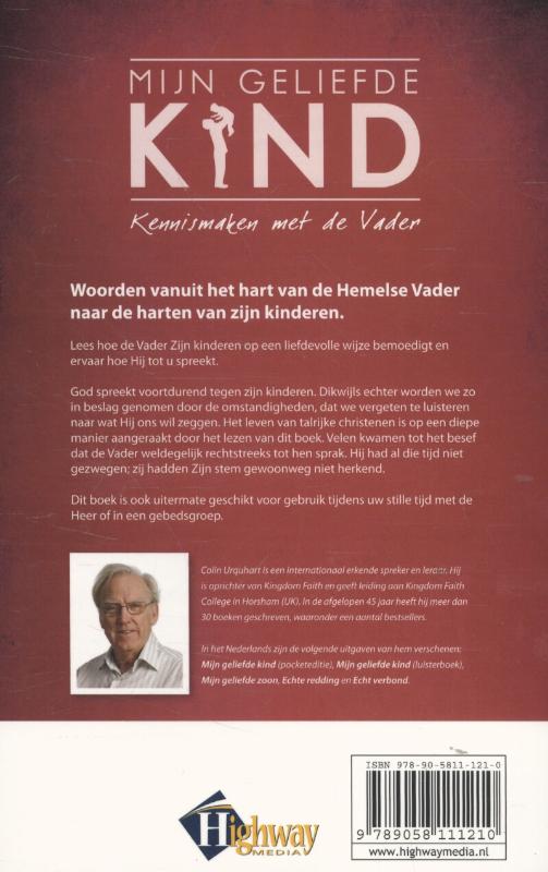 Mijn geliefde kind achterkant