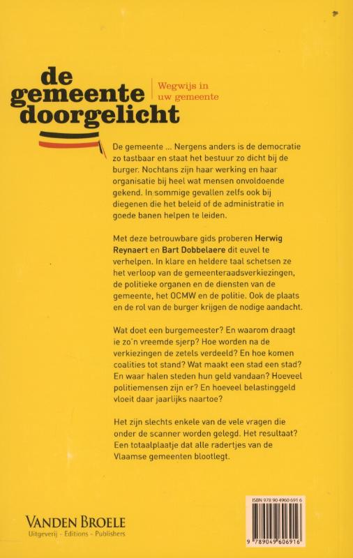 De gemeente doorgelicht achterkant
