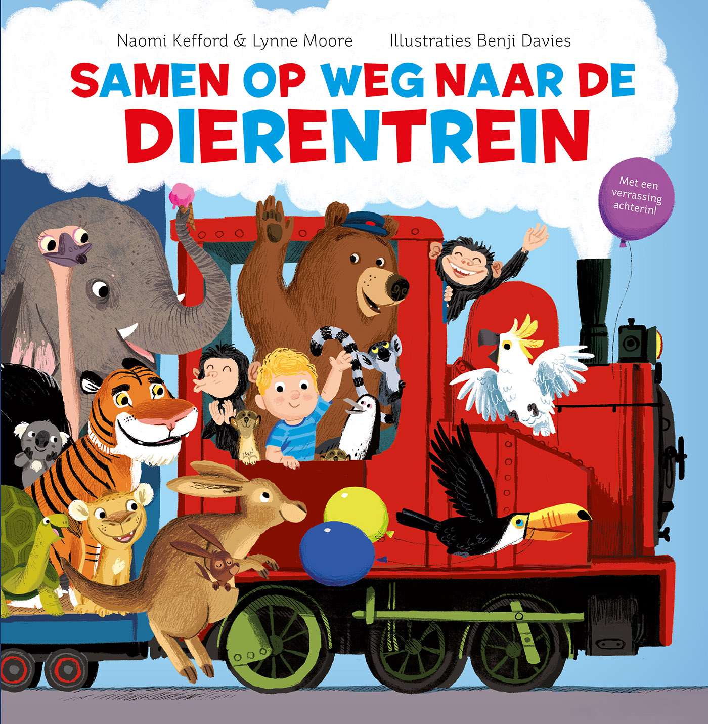 Samen op weg naar de dierentrein