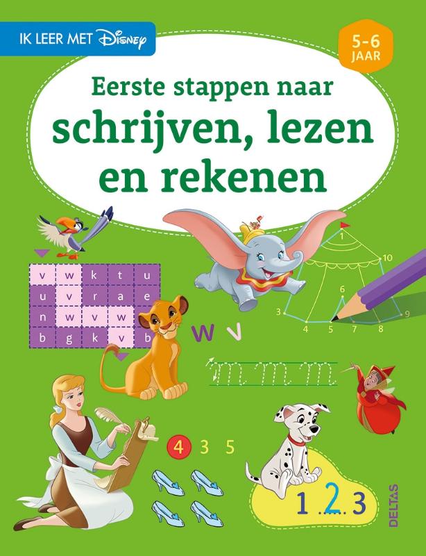 Eerste stappen naar schrijven, lezen en rekenen / 5-6 jaar / Disney
