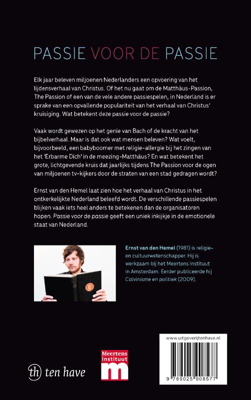 Passie voor de passie achterkant