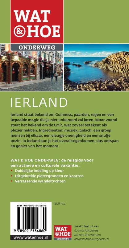 Wat & Hoe onderweg  -   Ierland achterkant