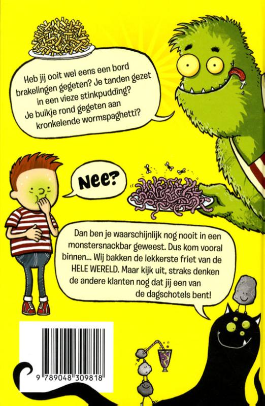 De monstersnackbar achterkant