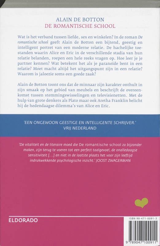 de romantische school / Eldorado achterkant