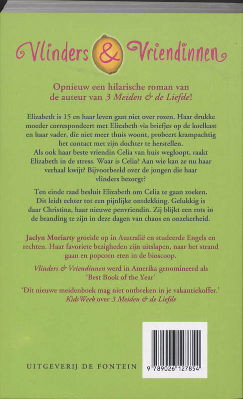 Vlinders & Vriendinnen achterkant