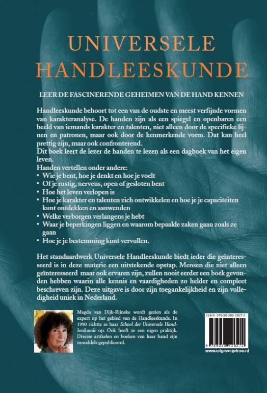 Standaardwerk universele handleeskunde achterkant