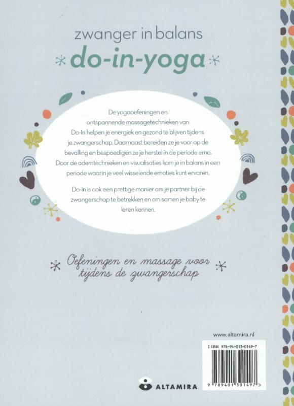 Zwanger in balans achterkant