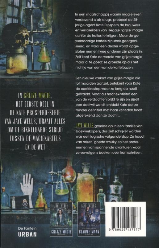 Grijze magie / Kate Prospero-serie / 1 achterkant