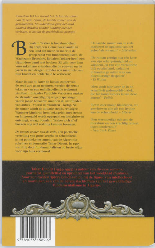 Laatste Zomer Van De Rede achterkant