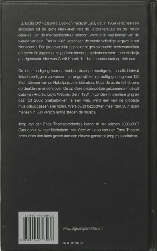 Cats achterkant