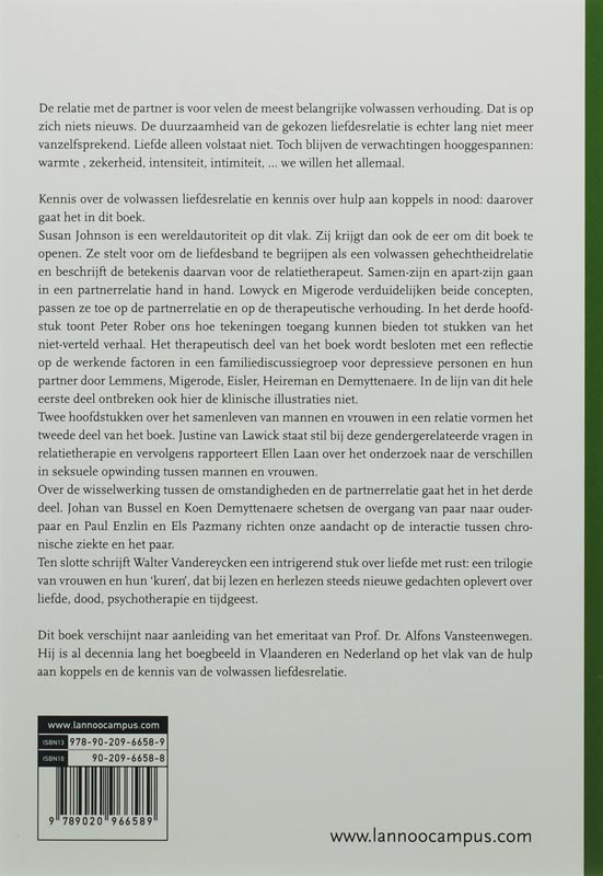 Als Liefde Alleen Niet Volstaat achterkant