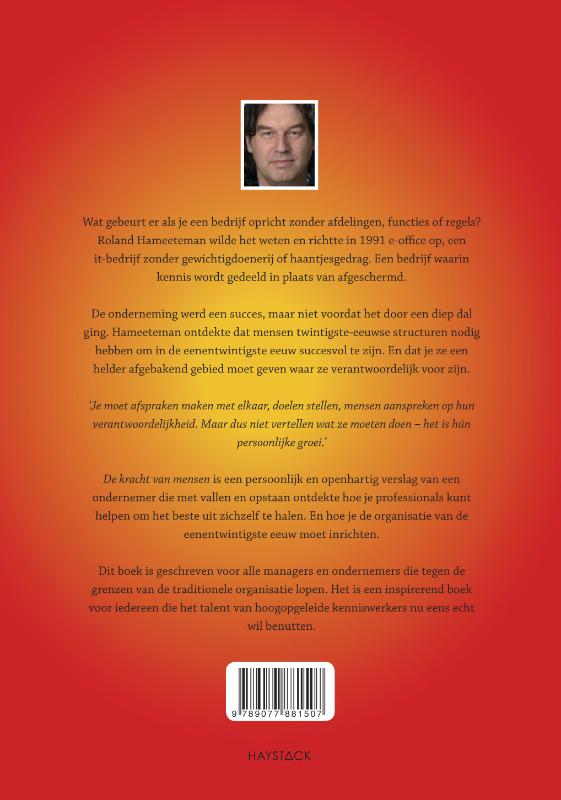 De kracht van mensen achterkant