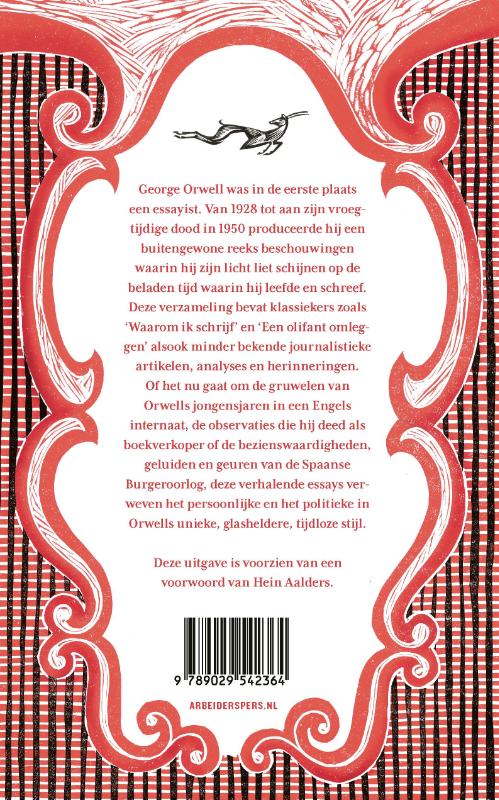 Waarom ik schrijf achterkant