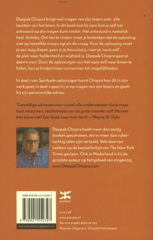 Spirituele oplossingen achterkant