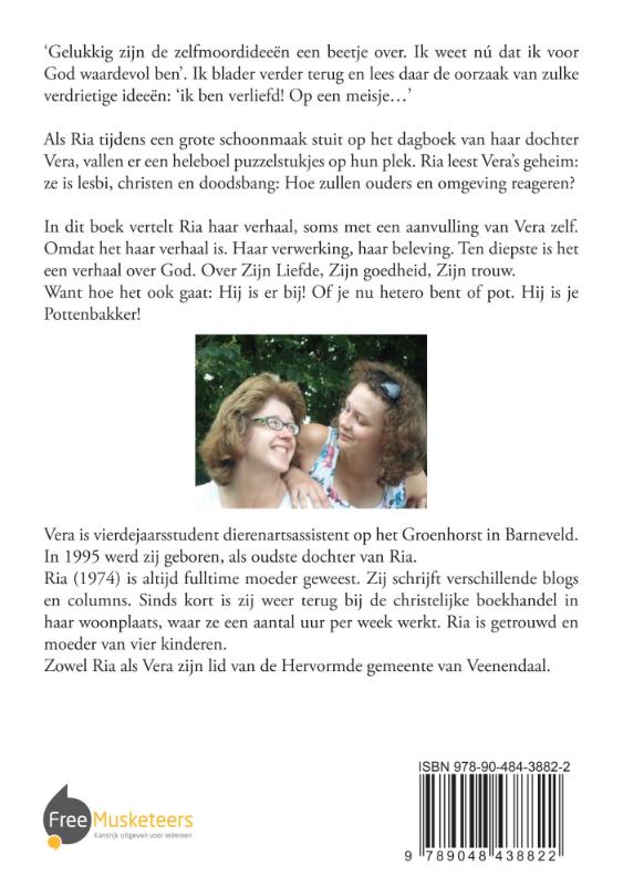 Oké God, ik ben pot achterkant