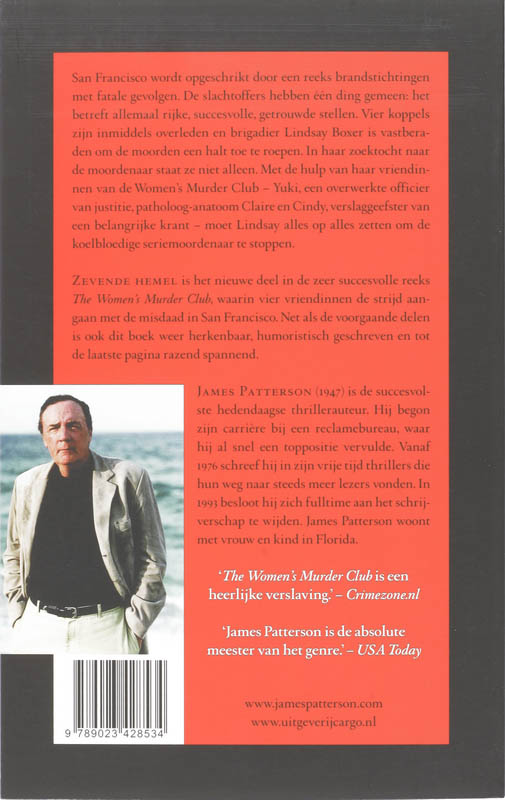 Zevende hemel / Women's Murder Club / 7 achterkant