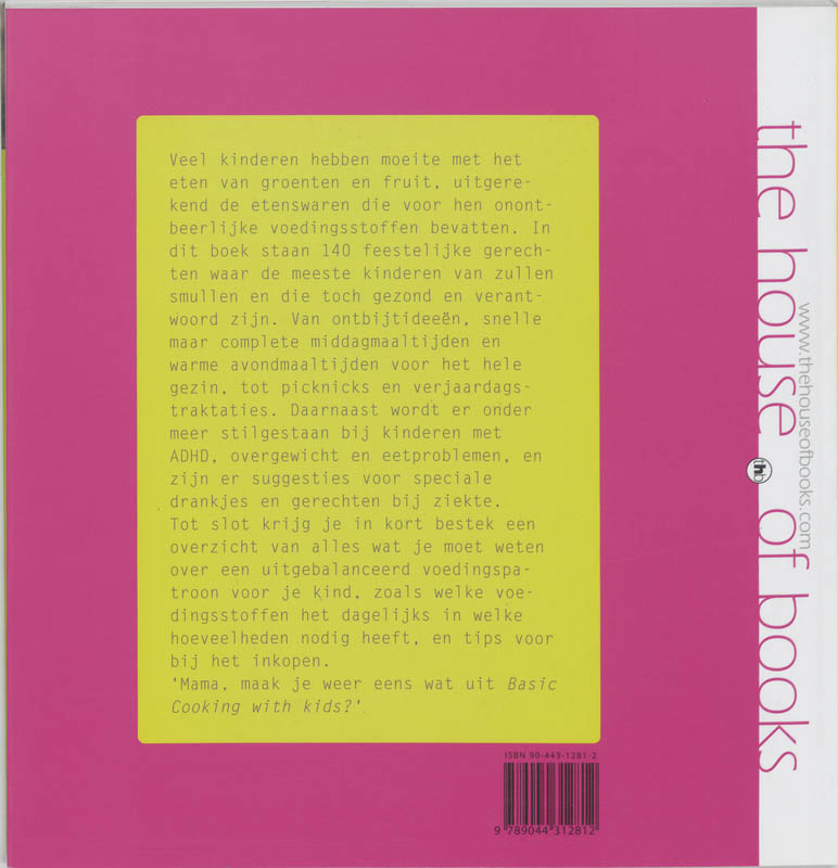 Basic Cooking With Kids achterkant