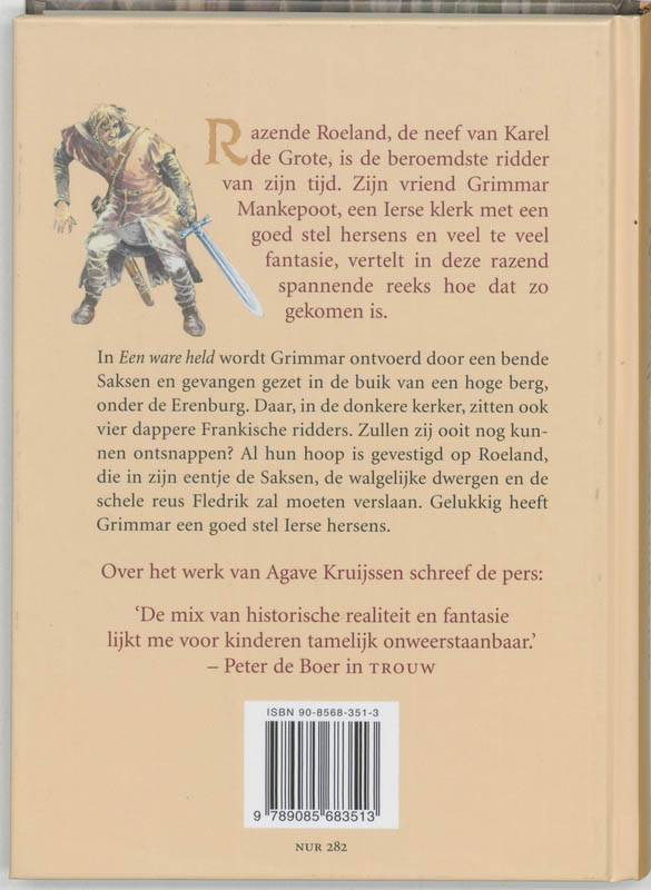 Razende Roeland Een Ware Held achterkant