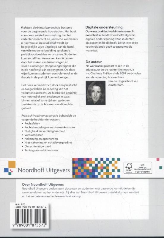 Praktisch Verbintenissenrecht achterkant