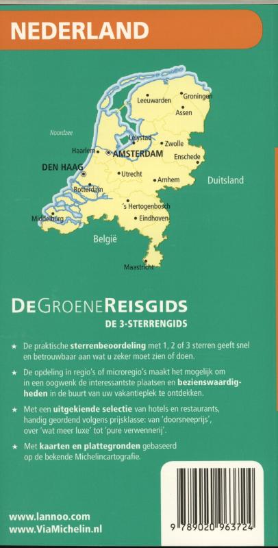 De Groene Reisgids - De Groene Reisgids - Nederland achterkant