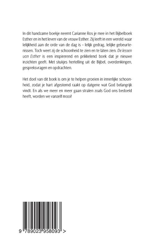 De lessen van Esther / PUUR! Geloof achterkant