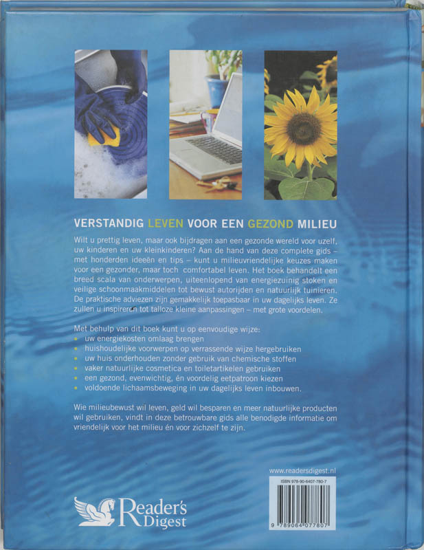 Verstandig Leven Voor Een Gezond Milieu achterkant