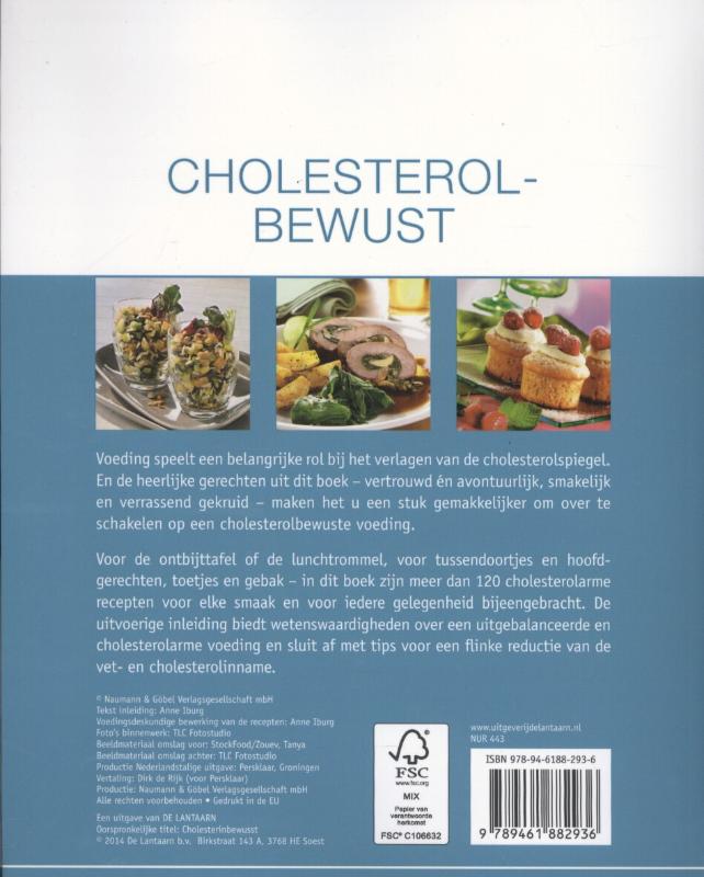 Cholesterolbewust / Gezonde voeding achterkant