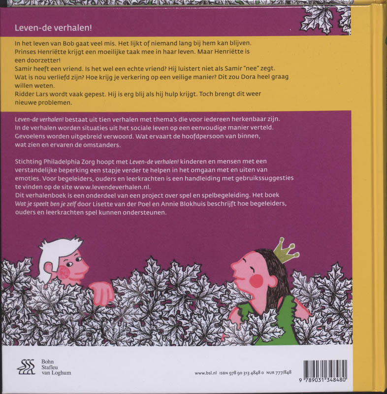 Leven-de verhalen! achterkant