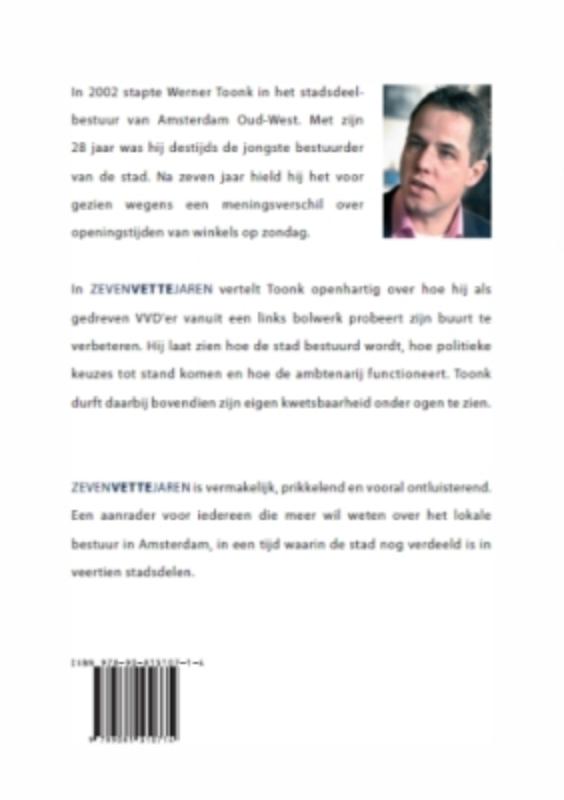 ZEVEN VETTE JAREN achterkant