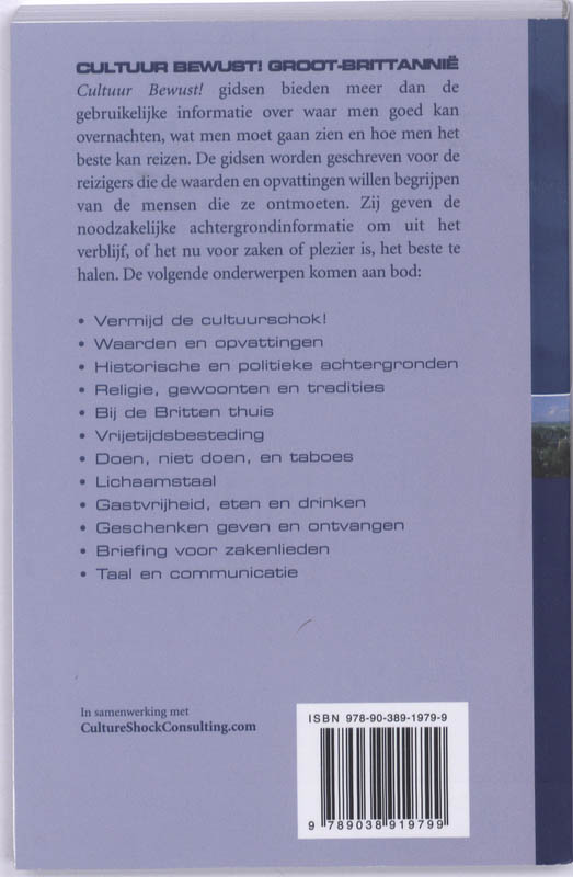 Cultuur Bewust! - Groot-Brittannië achterkant