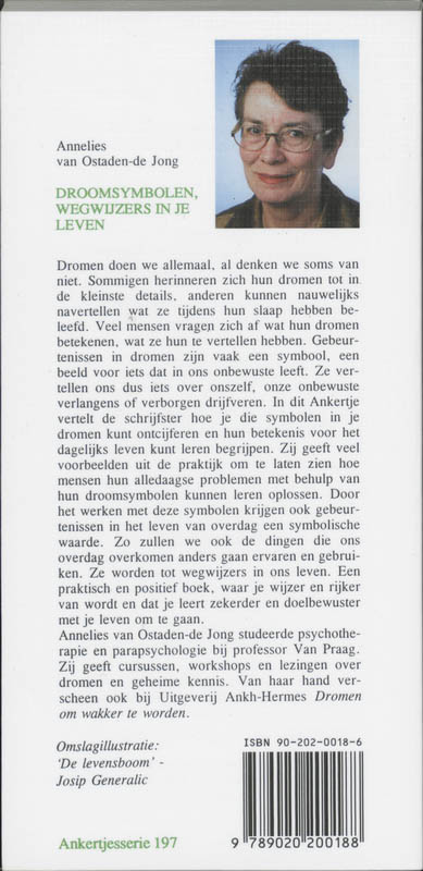 Droomsymbolen, wegwijzers in je leven / Ankertjes / 197 achterkant