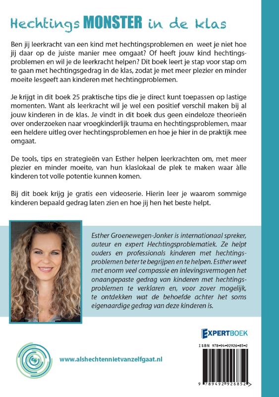 Hechtingsmonster in de klas achterkant