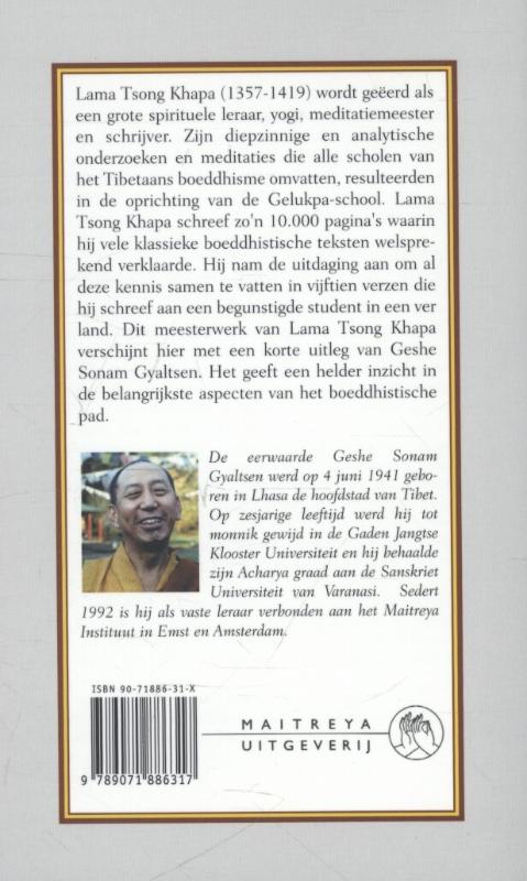 Drie hoofdzaken van het pad achterkant