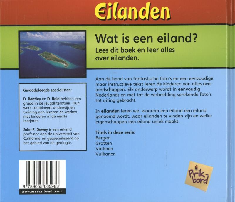 Eilanden / Landschappen achterkant