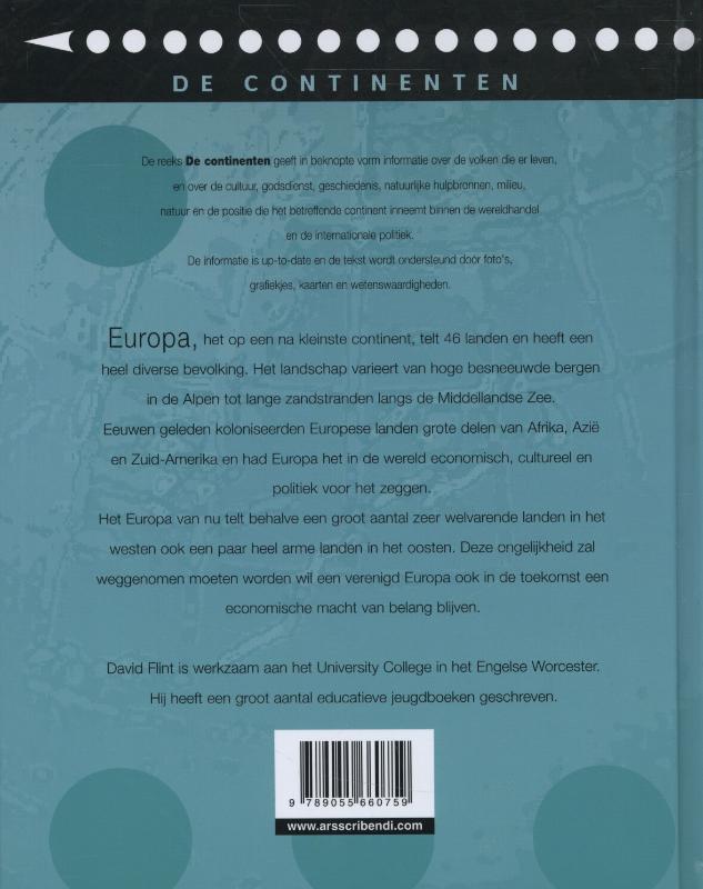 Europa / De Continenten achterkant