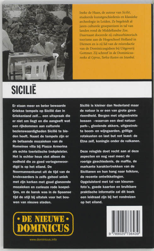 Sicilië / Dominicus Regiogids achterkant