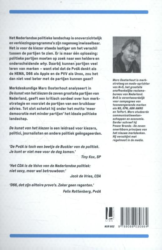 De kunst van het kiezen achterkant