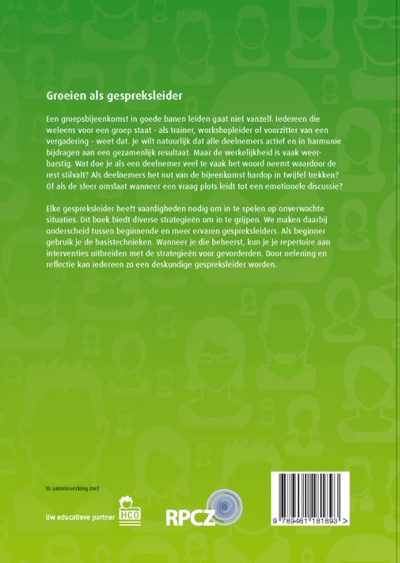 Groeien als gespreksleider achterkant