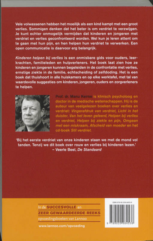 Kinderen helpen bij verlies achterkant