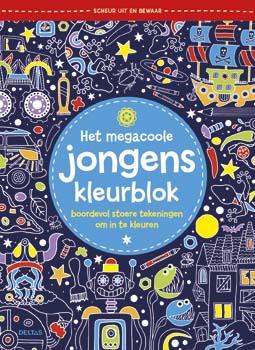 Het megacoole jongens kleurblok