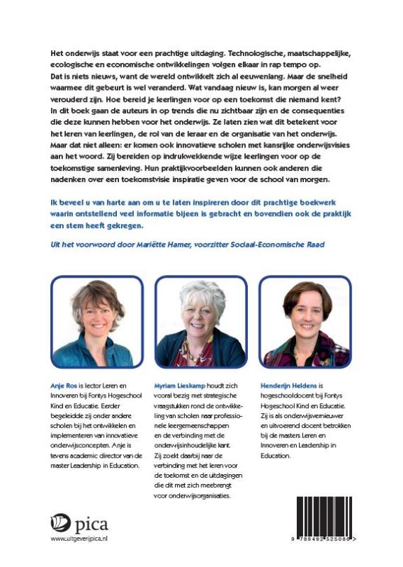 Leren voor morgen achterkant