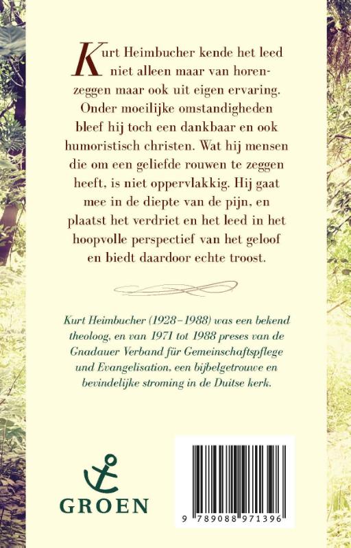 Ik zal u troosten achterkant