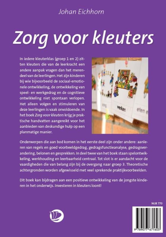 Zorg Voor Kleuters achterkant