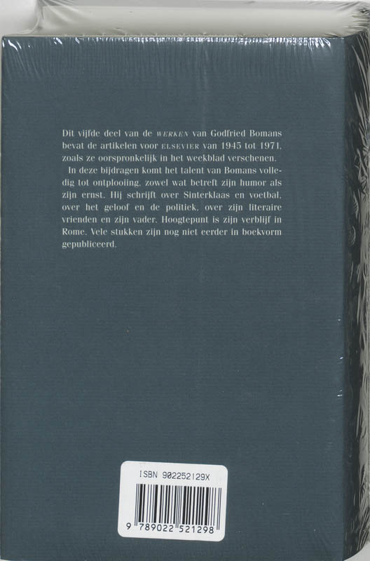 Werken 5 Bomans achterkant