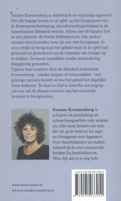 God in Amerika achterkant