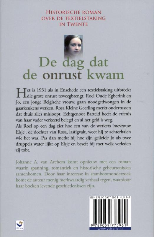 De dag dat de onrust kwam achterkant